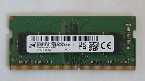 16gb micron ddr4 3200mhz - 16gb,