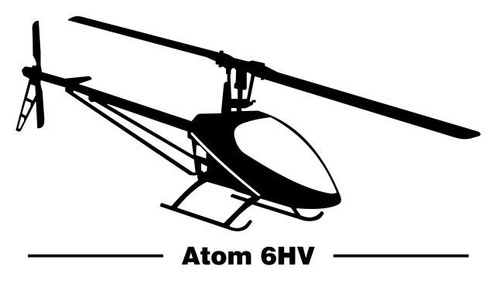 Compass atom 6hv aufkleber - 6hv,
