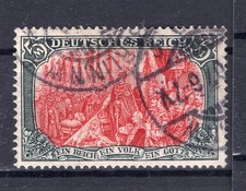 DR-Germania 81Aa SELTENE FARBE