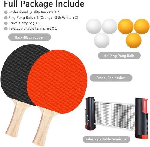 Tischtennisschläger set - tischtennisschläger,