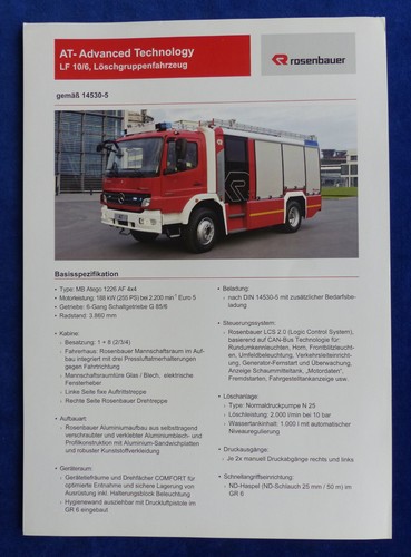 Rosenbauer 6 - lf, 10/6