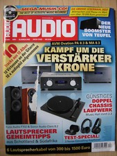 Audio 12/21 Teufel Boomster, Sonor Claro 8.2, Violectric Chronos, AVM Ovation