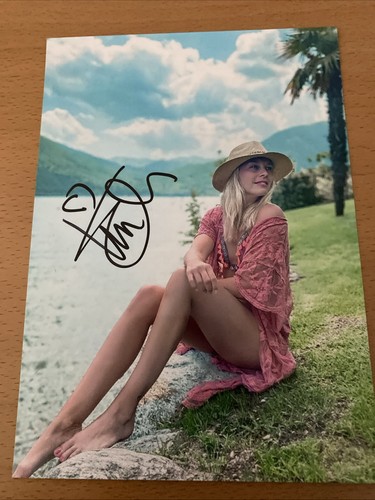 Linda fäh autogrammkarte - linda,