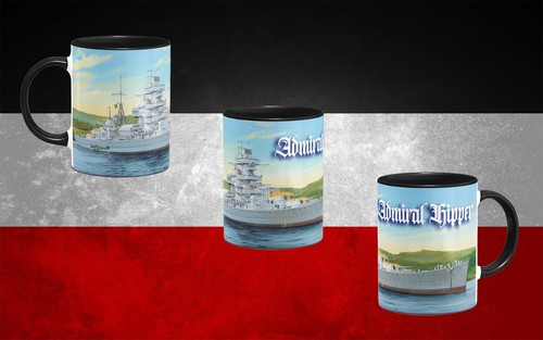 Admiral hipper tasse schwarze - hipper,