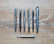 Parker, Messmer, Cross, Metall