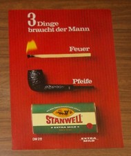 Seltene Werbung STANWELL Extra
