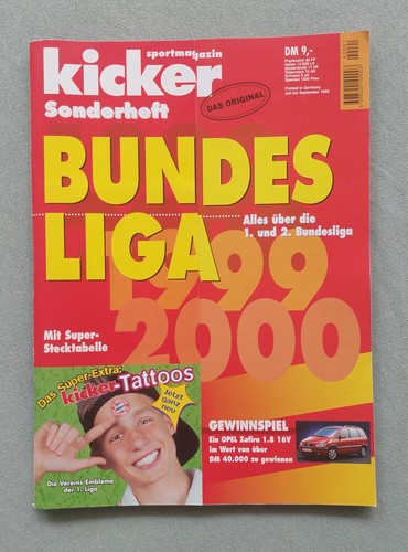 Kicker sonderheft bundesliga - kicker,