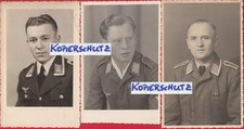 20 org Fotos: Wehrmacht Portrait Uffz & Soldaten Luftwaffe zum Teil Mützen & Abz