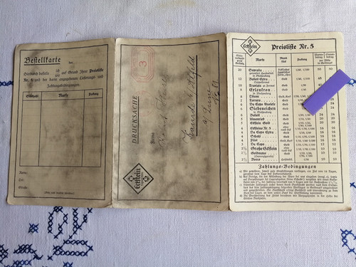 Eckstein zigaretten 1924 - eckstein,