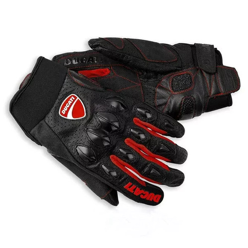 Ducati biker lederhandschuhe - ducati,