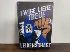 TSV 1860 München Fussball Bundesliga Blechschild 20x30cm Bar Deko Fan Club