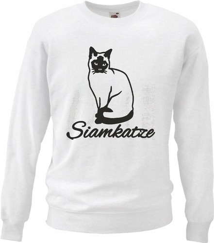 Sweatshirt siamkatze katze - sweatshirt,