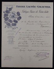 Rechnung SCHWEIZ 1902 BERN