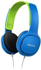 Philips Kinderkopfhörer SHK2000BL Blau Grün 3,5mm Klinke ohraufliegend