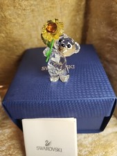 Swarovski Figur 5268764 Kris Bär Eine Sonnenblume Für Dich, Grüner Stiel! Ovp Ze