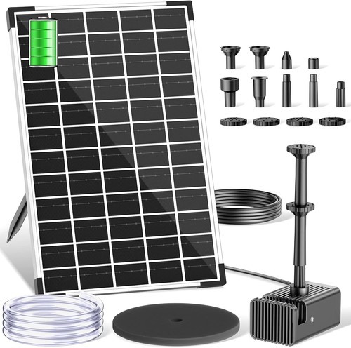 Solar springbrunnen 12w - solar, mit