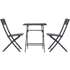 Polyrattan Bistroset für 2