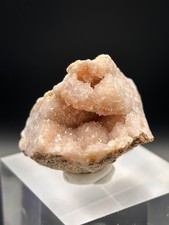 Pink Amethyst Geode Edelstein