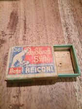 Reißbrettstifte - Schachtel Reißbrettstiften - Marke Heiconi Ohne Inhalt 