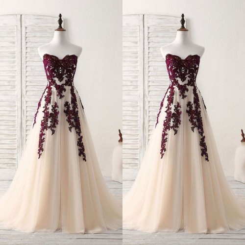 Gotische brautkleider burgund - gotische,