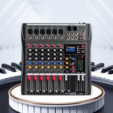 6-Channel Studio Audio Mixer