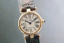 [Near MINT] Cartier Must Vendome Vermeil 590004 Silber 925 Quarz Damenuhr