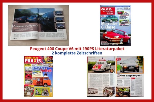 Peugeot 406 coupe mit 190ps - v6,