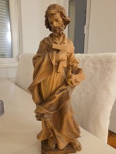 Heiliger Josef – Handgeschnitzte Holzfigur – 44 cm – Oberbayerische Handarbeit