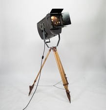 Alter Theaterscheinwerfer Vintage Kino Film Deko Licht Lampe Retro Beleuchtung