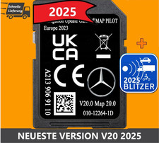 SD KARTE für MERCEDES GARMIN MAP PILOT V20 A2139069110 NTG5 STAR2 EUROPA