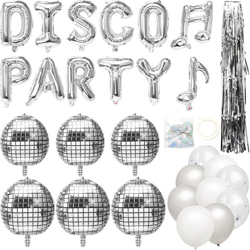 Discokugel deko luftballon - deko,