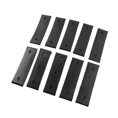 Schwarze gleitpads für - 10,