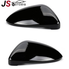 2x Spiegelkappen Außenspiegelgehäuse Schwarz Für VW Golf 7 VII Links Rechts