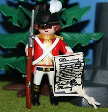 Playmobil rotröcke soldat - rotröcke, "