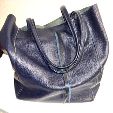 XL Leder Shopper Tasche mit
