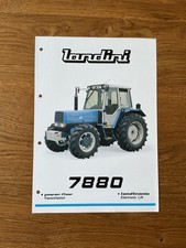 Orig. LANDINI 7880 Prospekt Brochure Traktor Schlepper Bulldog Landmaschine D2