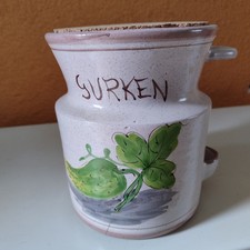Gurkentopf  Eintopf  Steinzeugtopf  Einlegetopf  