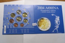 11584 Griechenland  2004   KMS  (8 Münzen 3,88 Euro)