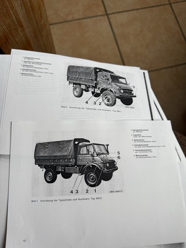 Beschreibung unimog 404 - unimog,