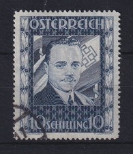 Österreich 1936 10 Schilling Engelbert Dollfuß Mi.-Nr. 588 gestempelt