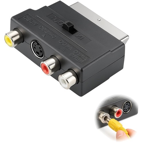 Scart auf cinch - scart,