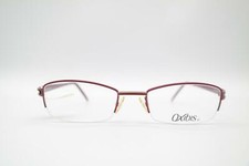 Vintage Oxibis EVEA 02 Kupfer Gold Halbrand Brille Brillengestell eyeglasses NOS