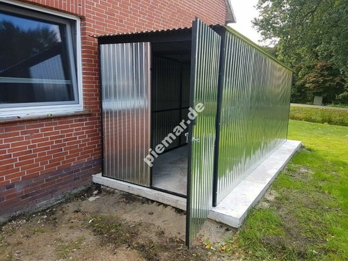 Blechgarage 3x4 garage kfz - garage,