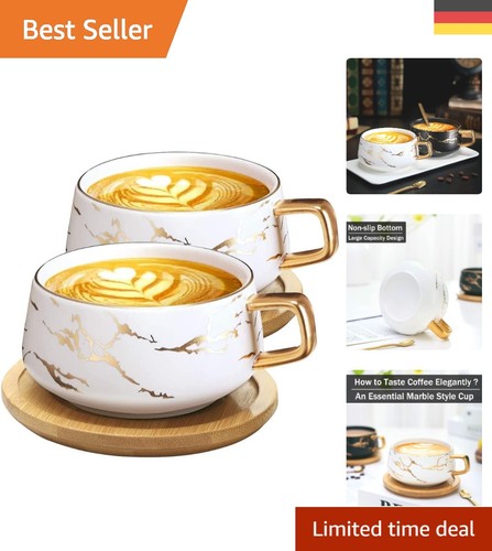 Elegantes 2er set cappuccino - 2er,