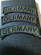 3x Aufnäher Patch Bundeswehr
