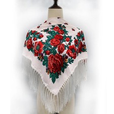 Russischer quadratischer Schal