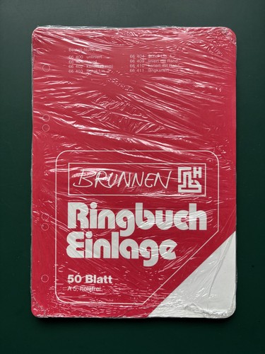 Brunnen ringbucheinlagen a5 - "brunnen",
