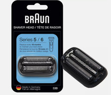 Original Braun'Kombipack 53B Scherkopf Series 5/6 Scherblatt Ersatz Scherteil