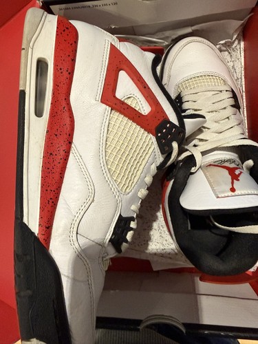 Nike air jordan red cement - jordan, 4