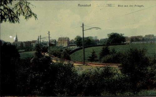 Ronsdorf wuppertal in - ak,